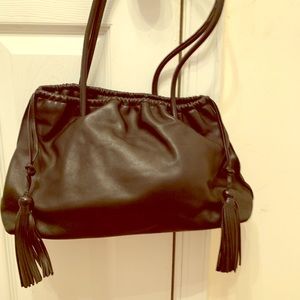 Black Leather Bag